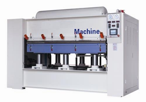 TM 2680A Positive and negative filming machine for curve-shaped real wood
