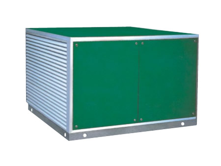 High-grade spray booth air filtering system
